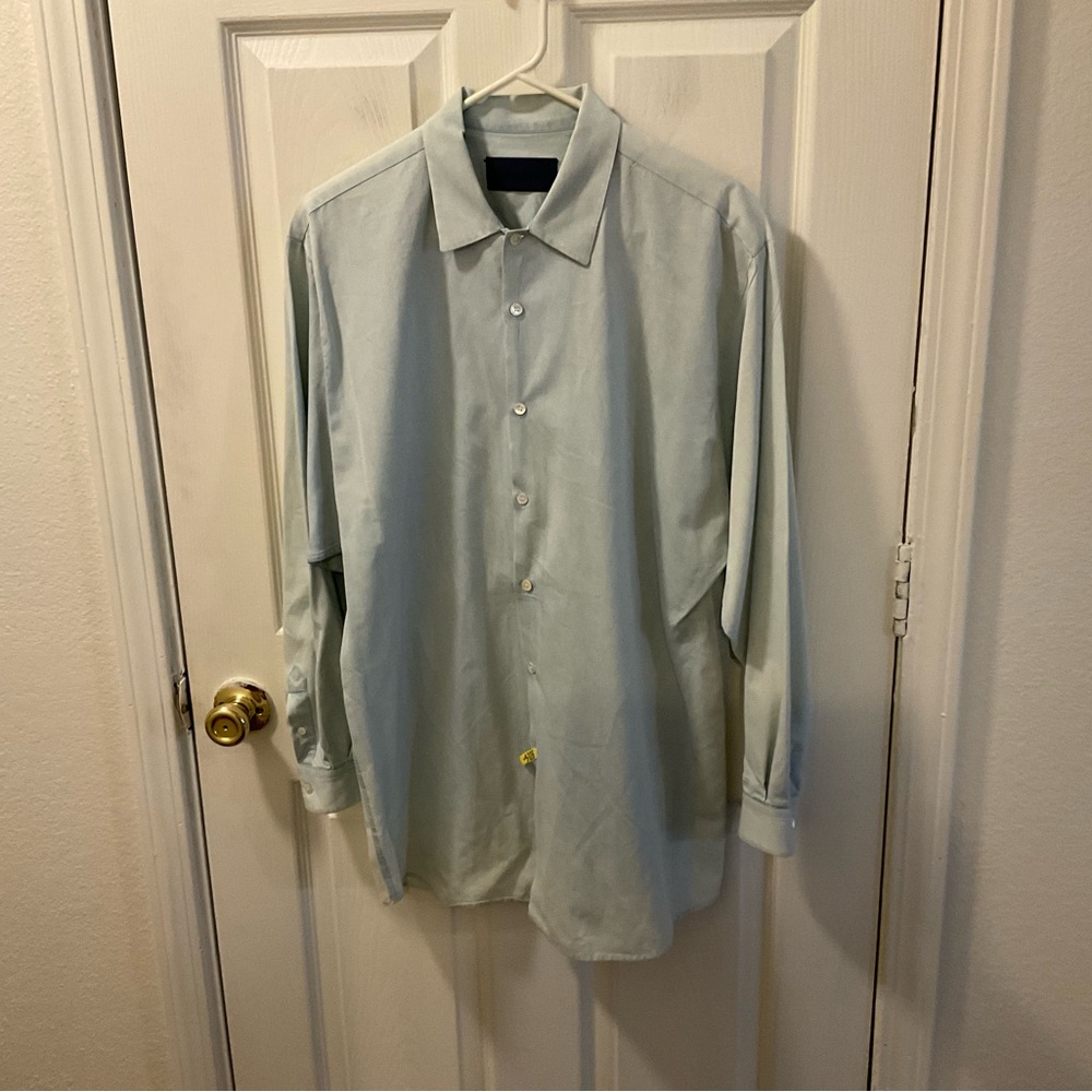 Études Studio Light Blue Cotton Shirt